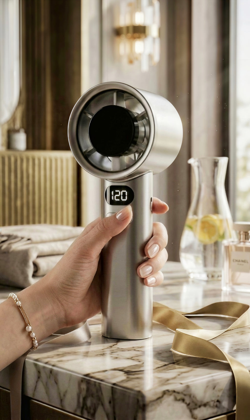 Mini Portable Handheld Fan| For Makeup | Kitchen | Indoor |Outdoor & Travel.