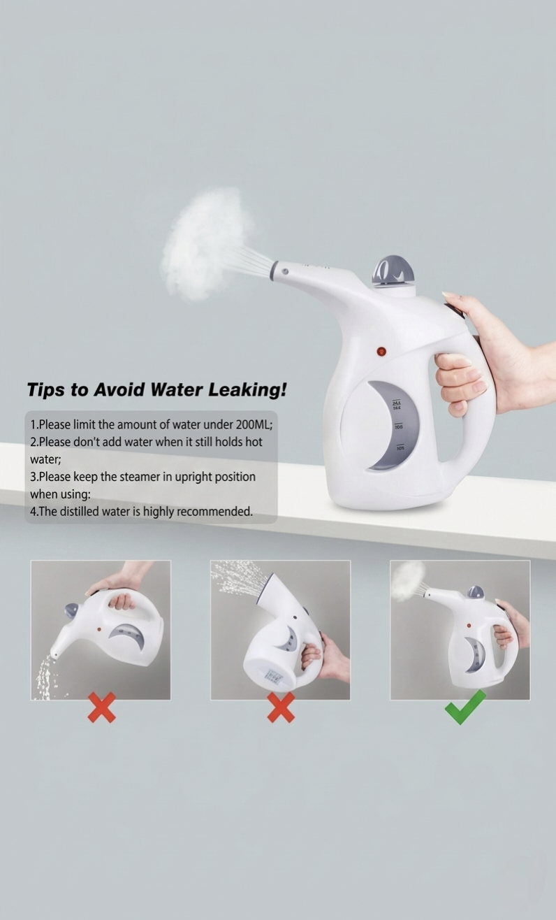 Facial & Garment Steamer